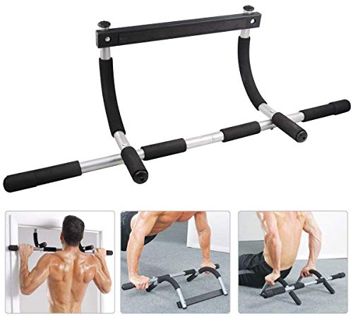 DANOFY Pull Up Bar, Iron Pull Up Sit Up Door Bars, Pull-Up Horizontal