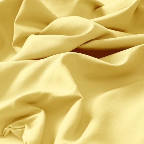 Image of LuxClub 3 PC Twin Sheet Set, Deep Pockets Wrinkle Free Cooling Bed Sheets Hotel Bedding for Women, Men, Kids & Teens, Includes 1 Fitted Sheet, 1 Flat Sheet and 1 Pillowcase-Silky Soft Lemon