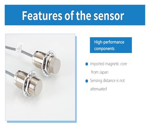 Détecteur de proximité inductif pour automatisme M30 PNP NO étanche 10mm