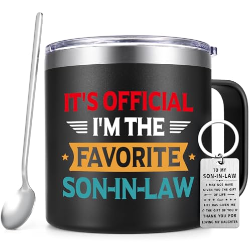 Qtencas Father's Day Gifts for Son In Law, It's Official