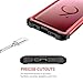 Hekodonk for Galaxy S9+ Plus Case, Heavy Duty Shockproof Protection Hard Plastic+Silicone Rubber Hybrid Protective Case for Samsung Galaxy S9+ Plus Bling Red