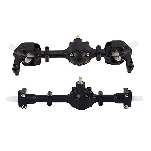 Lyzeous 2Pcs Metal Gear Front & Rear Axle Bridge Replacement for B1 B14 B24 C14 C24 C34 C44 1/16 RC Car Spare Parts
