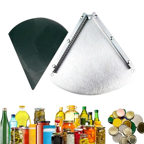 Jar Opener, Reusable Lid Remover, Portable Multifunctional Kitchen Gadget, Easy Grip Assistance Tool for Seniors and Weak Hands,