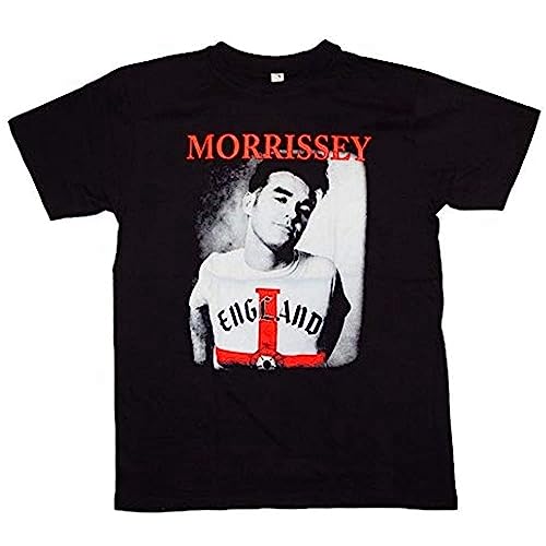 Photo de Morrissey England Men T-Shirt The Smiths Rock Alternative Tee Black L