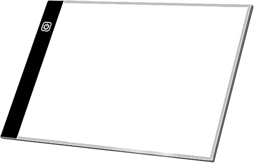 Tablero luminoso de mesa de copia LED, caja de luz portátil USB para trazado de copia y tablero, almohadilla de luz ultrafina para arte y diseño,