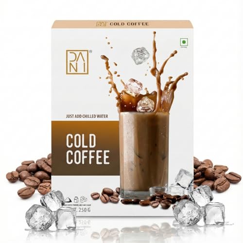 Image of Dani Cold Coffee | Instant Chilled Cold Coffee Mix | Preservative Free Refreshing Beverage | No Artificial Additives | Quick Easy Ready In Minutes Anytime Enjoy Smooth Rich Cafe Style Taste Daily Now