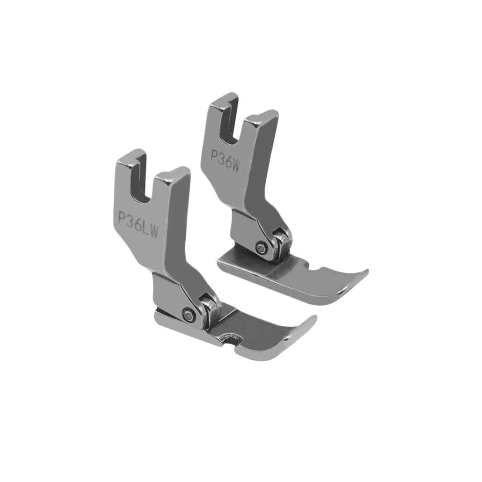 Piedino per macchina da cucire, Piedino for cerniere P36W P36LW for macchina industriale a punto annodato ad ago singolo 1/2 pezzi