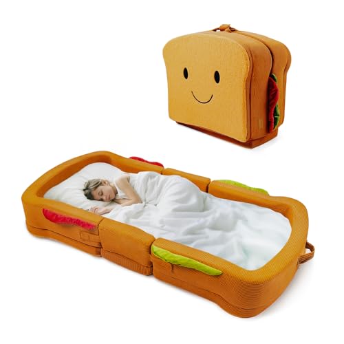 liftoza Toddler Travel Bed Sandwich Style -...