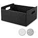 Aufbewahrungskorb Filz Organizer faltbare Aufbewahrungsbox Filz Box Aufbewahrung Filz Aufbewahrungsbox Kleiderschrank Regal Korb Filz Filzkorb Aufbewahrung Kleiderschrank (schwarz, 1er) Baby,Schwarz günstig Kaufen-Aufbewahrungskorb Filz Organizer faltbare Aufbewahrungsbox Filz Box Aufbewahrung Filz Aufbewahrungsbox Kleiderschrank Regal Korb Filz Filzkorb Aufbewahrung Kleiderschrank (schwarz, 1er)