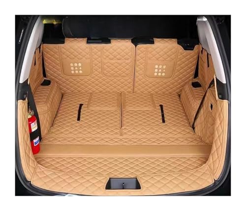 Tapis de coffre DFSK E5 en cuir marron 5 places 2024-2025