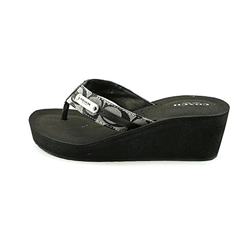 coach platform flip flops