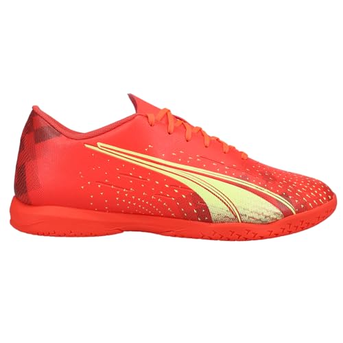 Puma Mens Ultra Play It Soccer Shoes, Red, 10 US