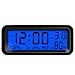 Ubxvamm Small Digital Clock,Car Dashboard Clock Rechargeable, Car Truck Dashboard Time Date Temperature Humidity Display