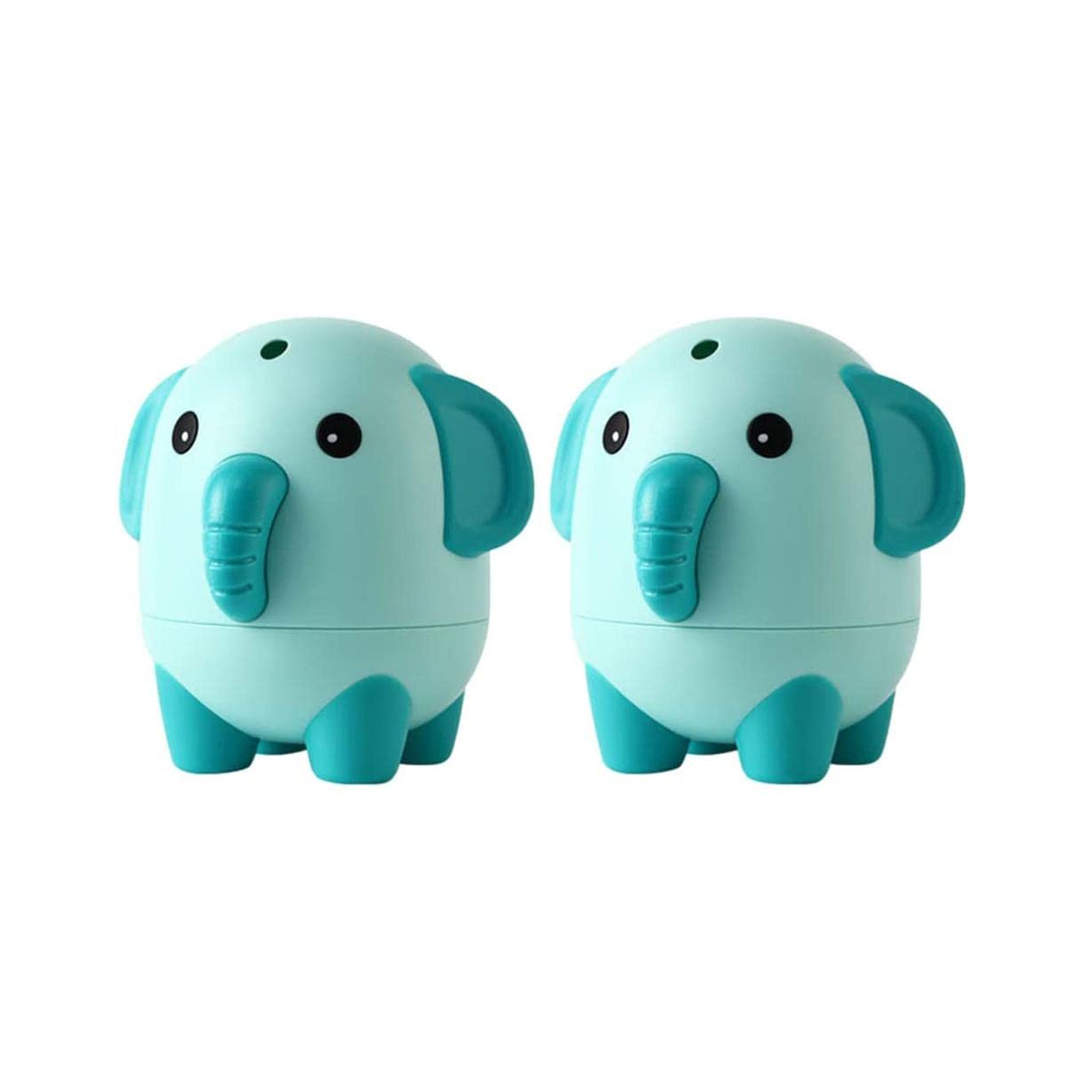 Wdwdw Blue X2 Toothpicks Dispenser Toothpick Box Automatic Holder Plastic Creative Elephant Automatic Pop-Up Container