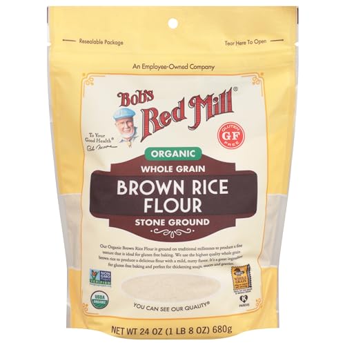Bob's Red Mill Organic Brown Rice Flour, 24oz (4 Pack) - image 2