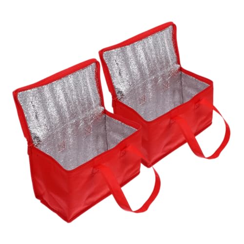 UTHCLO 2 piezas Bolsa de Almuerzo Aislante de Bolsa Térmica Multiusos para Picnic y de Almacenamiento para Estudiantes y