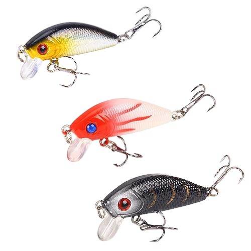 Tadipri 3 Pcs Cucharillas Pesca Mar Accesorios Cosas De Pesca Spinning Anzuelos De Pesca Lubina
