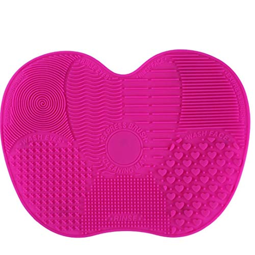 Maquillage Durable Brosse De Nettoyage Tapis Cosmétiques Brosse De Nettoyage Mat Nettoyage Silicone Mat Pour Le Lavage Et La Préservation Brosses Rinçage Cosmétiques Professionnels Rosy Cover
