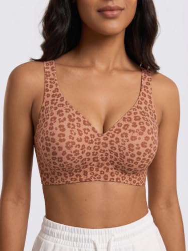 Image of JellyLift Seamless Wireless Jelly Bra for Women | No Underwire, Deep V Invisible T-Shirt Bra | 360 Jelly Support, Adjustable Straps | S-3XL