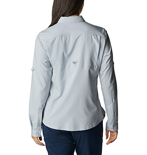 Columbia Women's Cool Release Long Sleeve Woven, Cirrus Grey, X-Large #TOP1