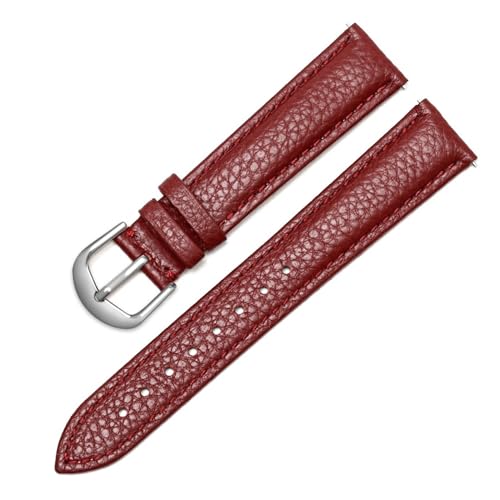 Bracelet de montre cuir véritable femmes 12mm 14mm 16mm 18mm 20mm