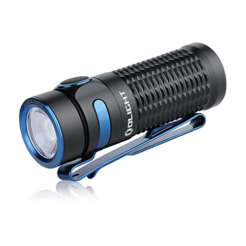OLIGHT Baton 3 LED Aufladbare Kaltweiße Taschenlampe Hell 1200 Lumen 166 Meter Leuchtweite...