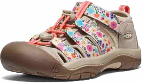 KEEN Newport Boundless Sandalen Jongeren - Dark Olive/Scarlet Ibis
