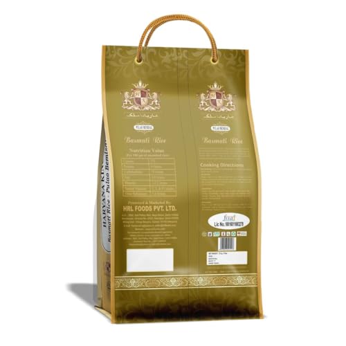 Image of Haryana King Pulao Basmati Rice - 5kg | Long Grain | Naturally Aromatic & Quick Cooking | Ideal for Veg & Peas Pulao, Fried Rice & Everyday Dishes | Non-Sticky (Pack of 2)
