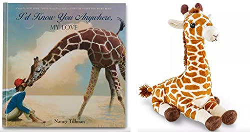 Kohls I'd Know You Anywhere My Love Plush Giraffe 12" and Book Set by Nancy Tillman Kohlâ€™s Cares