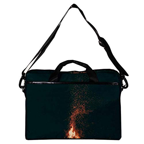 Bolso bandolera para portátil Bonfire con correa ajustable de 15,4 pulgadas 2