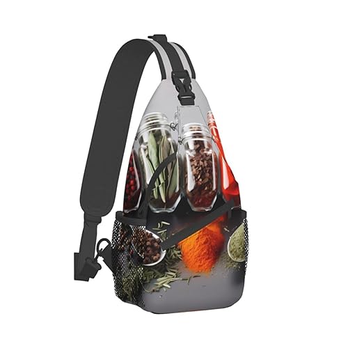 Sac de poitrine Noir Taille unique pour voyage décontracté - 2