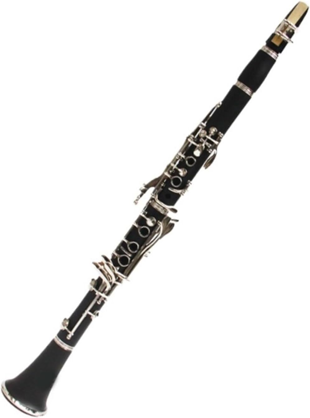 17 key Bb Clarinet Instrument Beginner Adult Play Hard Rubber Body Material Clarinet