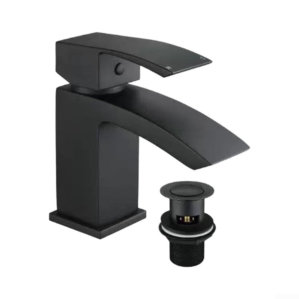 para grifo Baño Negro 25cm para grifo Baño Negro 25cm para(black)
