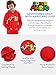 Super Mario Hoodie | Mario And Luigi Boys Sweatshirts | Yoshi Boys Hoodie | Red 6