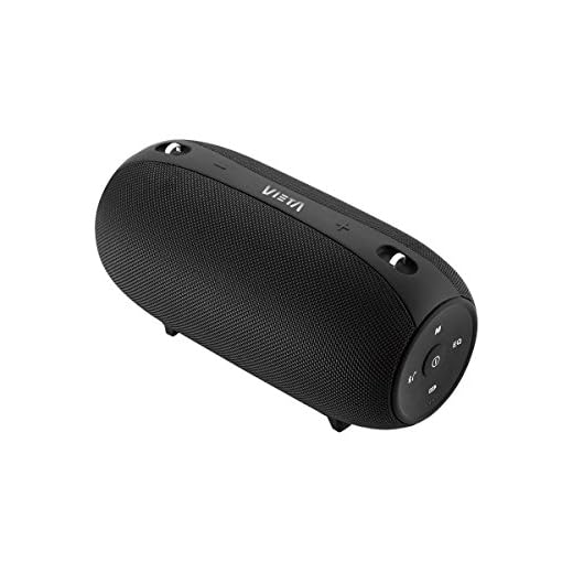 Vieta Pro Power Pro - Altavoz inalámbrico portátil (Bluetooth, Reproductor USB, Radio FM, Manos Libres, Cargador USB, aux-in, Micro SD, 8 Horas de autonomía), Negro