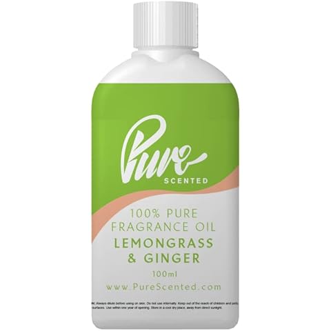 Lemongrass & Ginger Fragrance Oil 100ml Cover