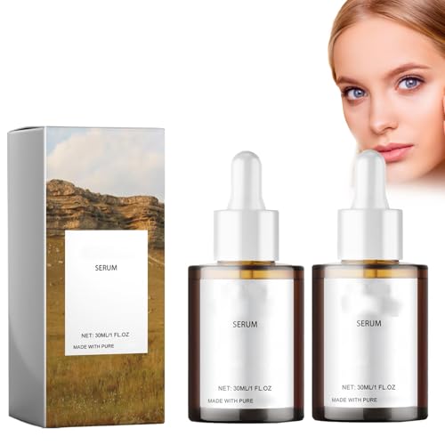 2PCS Centella Essence, Sérum Facial Centella Essence, Suaviza la Ternura y Ilumina la Esencia Hidratante, Extracto Centella Asiática, Suero Facial Hidratante Antiedad