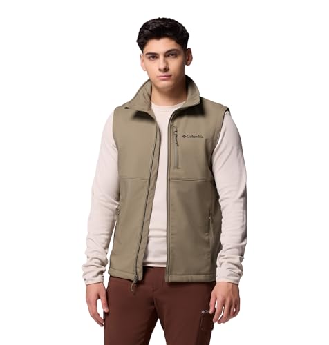 Columbia Mens Ascender II Softshell Vest, Stone Green, Large4