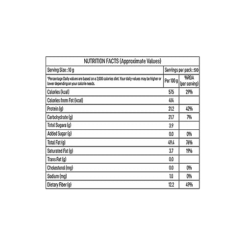 Image of Tulsi California Rozana Almonds Kernels 1000g (500g x 2), Dry Fruits