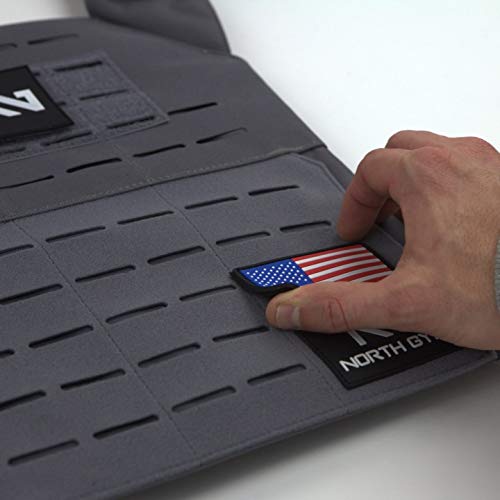 North Gym Fury Weightvest Without Weightplates (Grey)