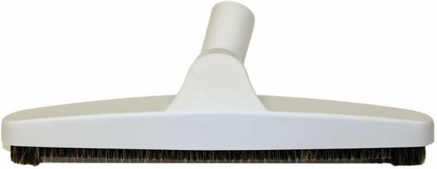 Premium 12" Bare Floor Brush for Central Vacuum & Portable Light Gray