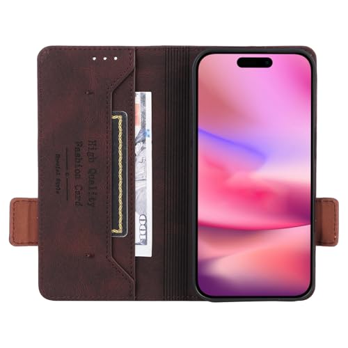 Accessoire téléphonique étui portefeuille compatible iPhone 16 - 5