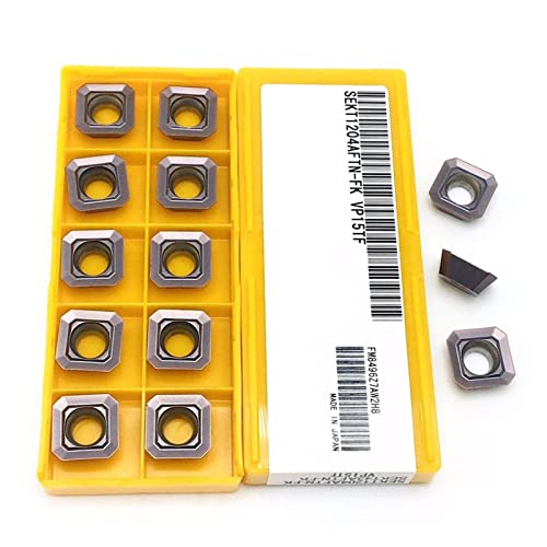 Fresa de carburo para torneado CNC SEKT1204 UE6020 miniatura 1
