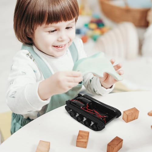 Kit châssis robot chenillé voiture robotisée débutant plateforme STEM - 5
