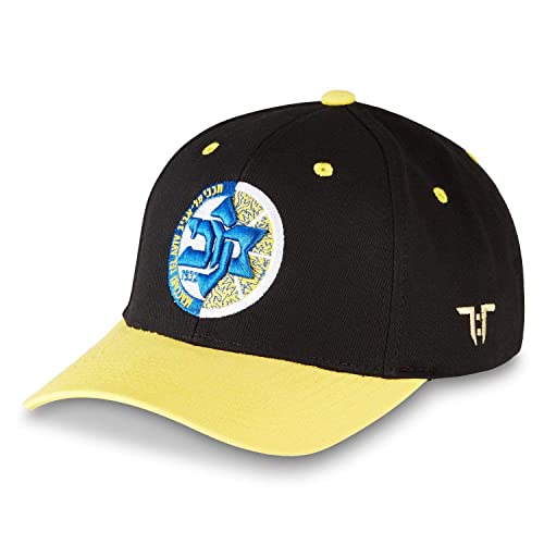 Photo de Tokyo Time Maccabi Playtika Tel Aviv Euro League Collab Casquette Noir/jaune, Multicolore, taille unique