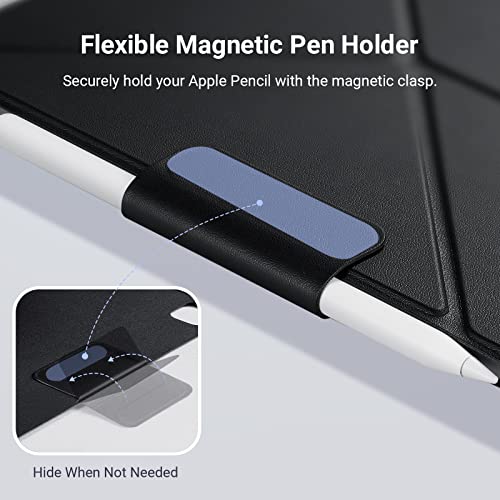 PITAKA Case for iPad Air 13 inch 2026/2025/2024, and iPad Pro 12.9 Inch 2022, Magnetic iPad Stand Slim Folio Cover - Image 4