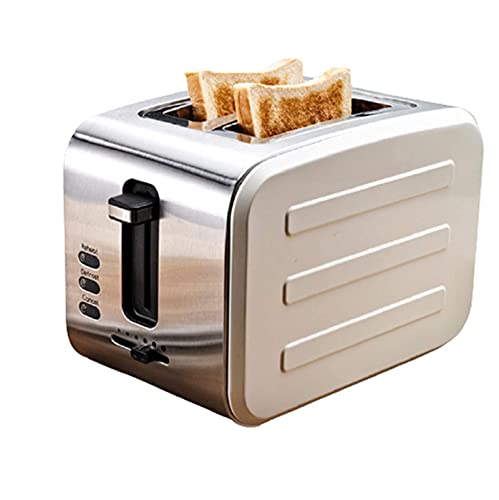 Dpliu Toaster 2 Scheibenweiter Slot, Haus Frühstücksmaschine, Sandwich Maker, 6 Bräunungseinstellungen, Abbrechen…