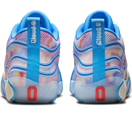 Tatum 3 "Tie Dye Basketball Shoes (University Blue/Pale Ivory/Royal Tint/Camellia)3