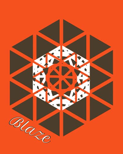 BLAZE 5 subject college ruled notebook