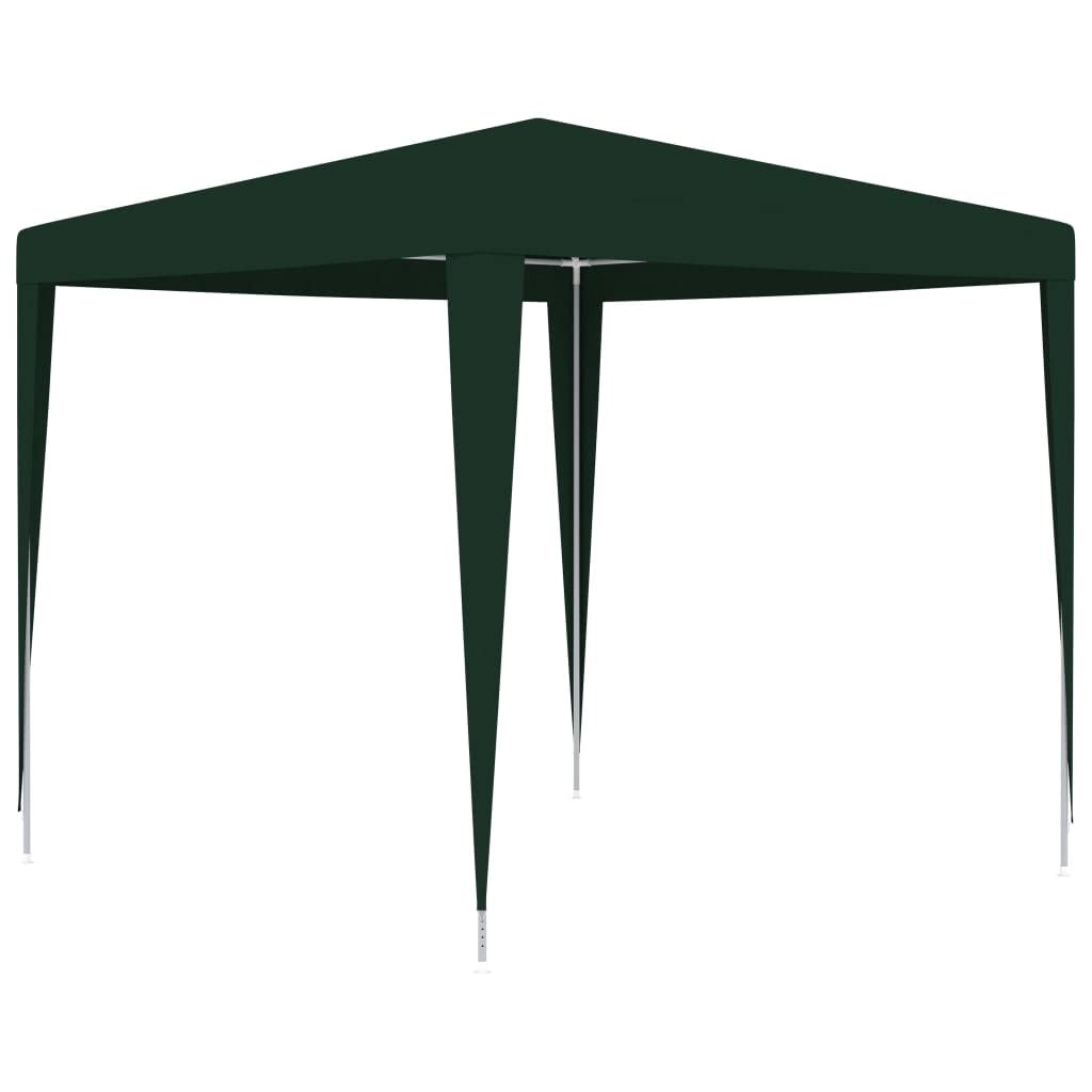 vidaXL Profi-Partyzelt 2,5×2,5 m Grün 90 g/m²